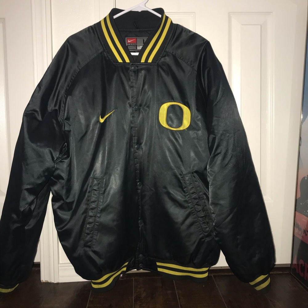 Vintage Nike University of Oregon Varsity Jacket